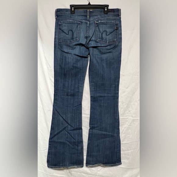 Y2K Citizens Of Humanity Ingrid 002 Low Rise Flare Stretch Denim Jeans - Picture 6 of 12